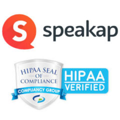 Speakap Confirmed as HIPAA Compliant by Compliancy Group