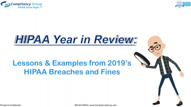 Lessons and Examples from 2019's HIPAA Breaches and Fines