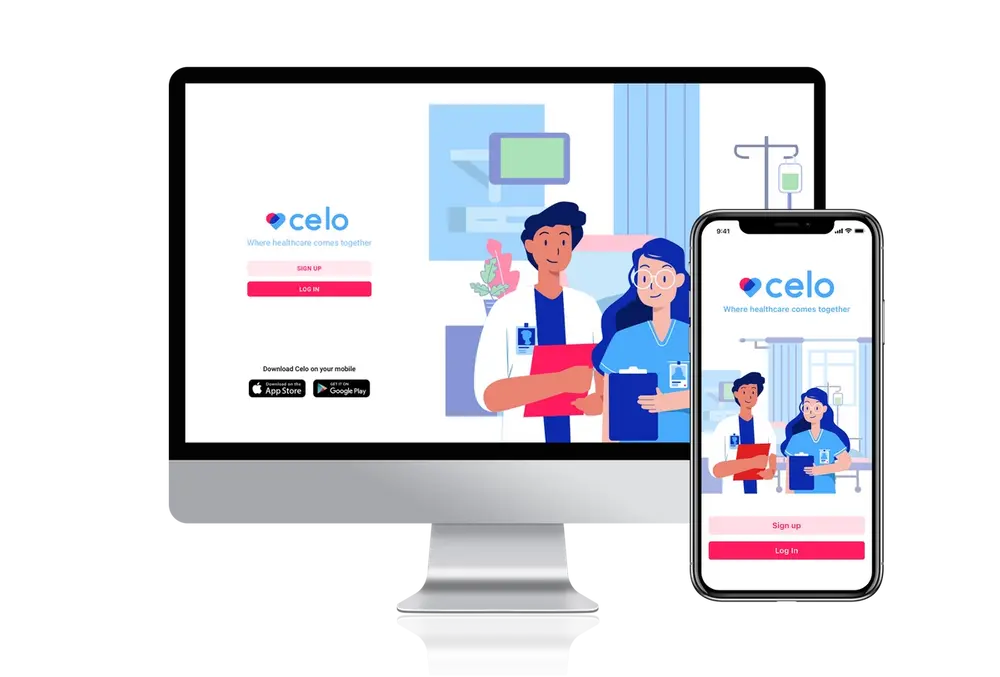 Celo Messaging App for Healthcare Teams