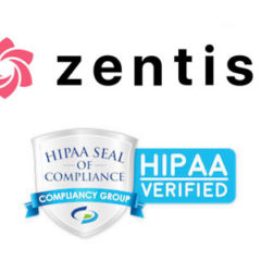 Zentist Verified as HIPAA Compliant