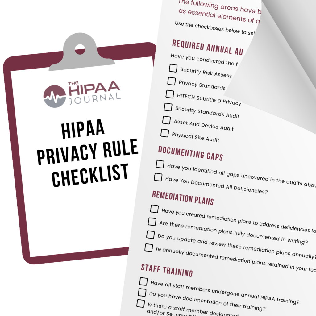 The HIPAA Privacy Rule