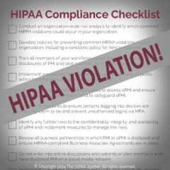 Recent Examples of HIPAA Violations in Healthcare