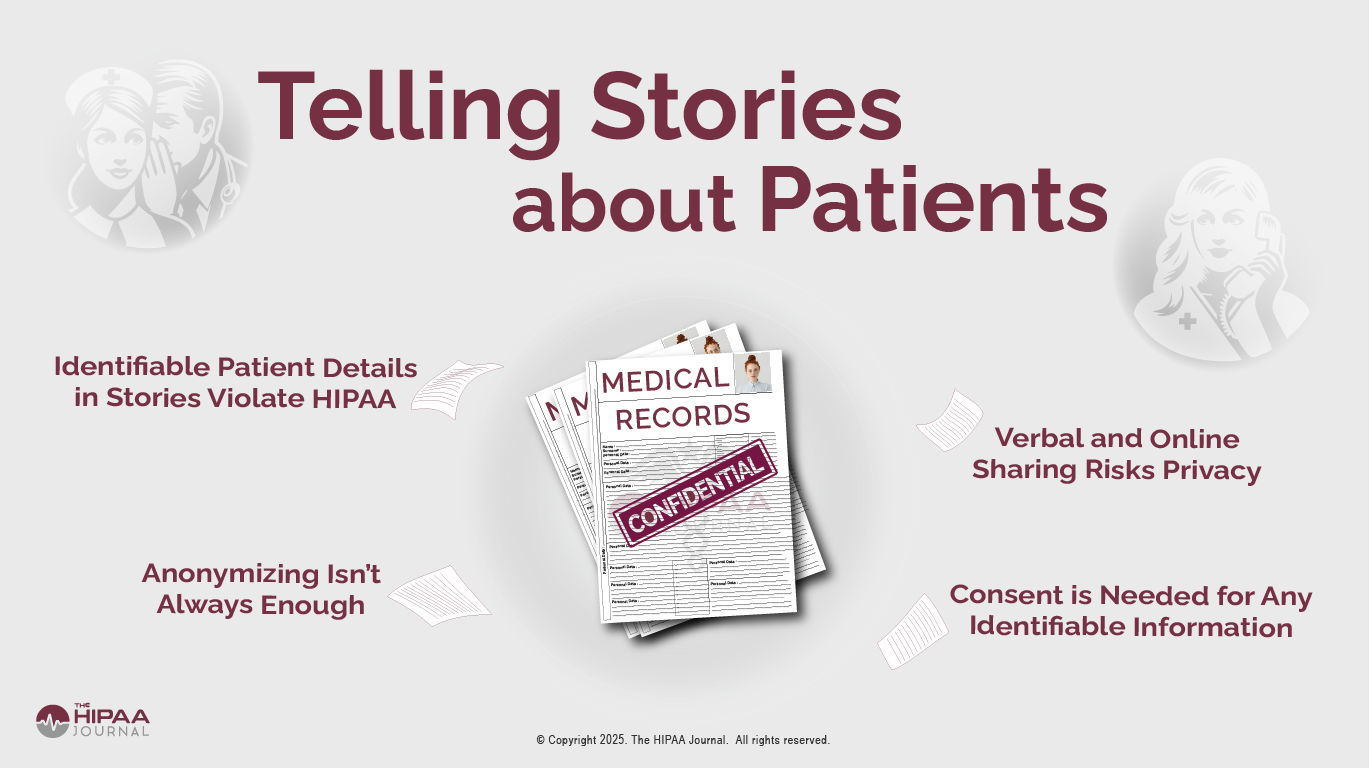 Is Telling a Story about a Patient a HIPAA Violation? - thehipaajournal.com